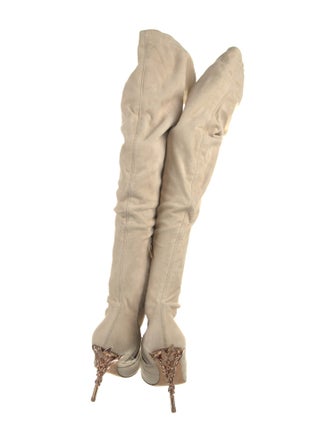 Ralph & Russo Suede Slouch Boots