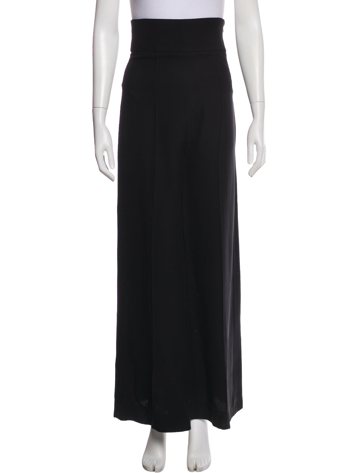 Ralph & Russo Silk Wide Leg Pants