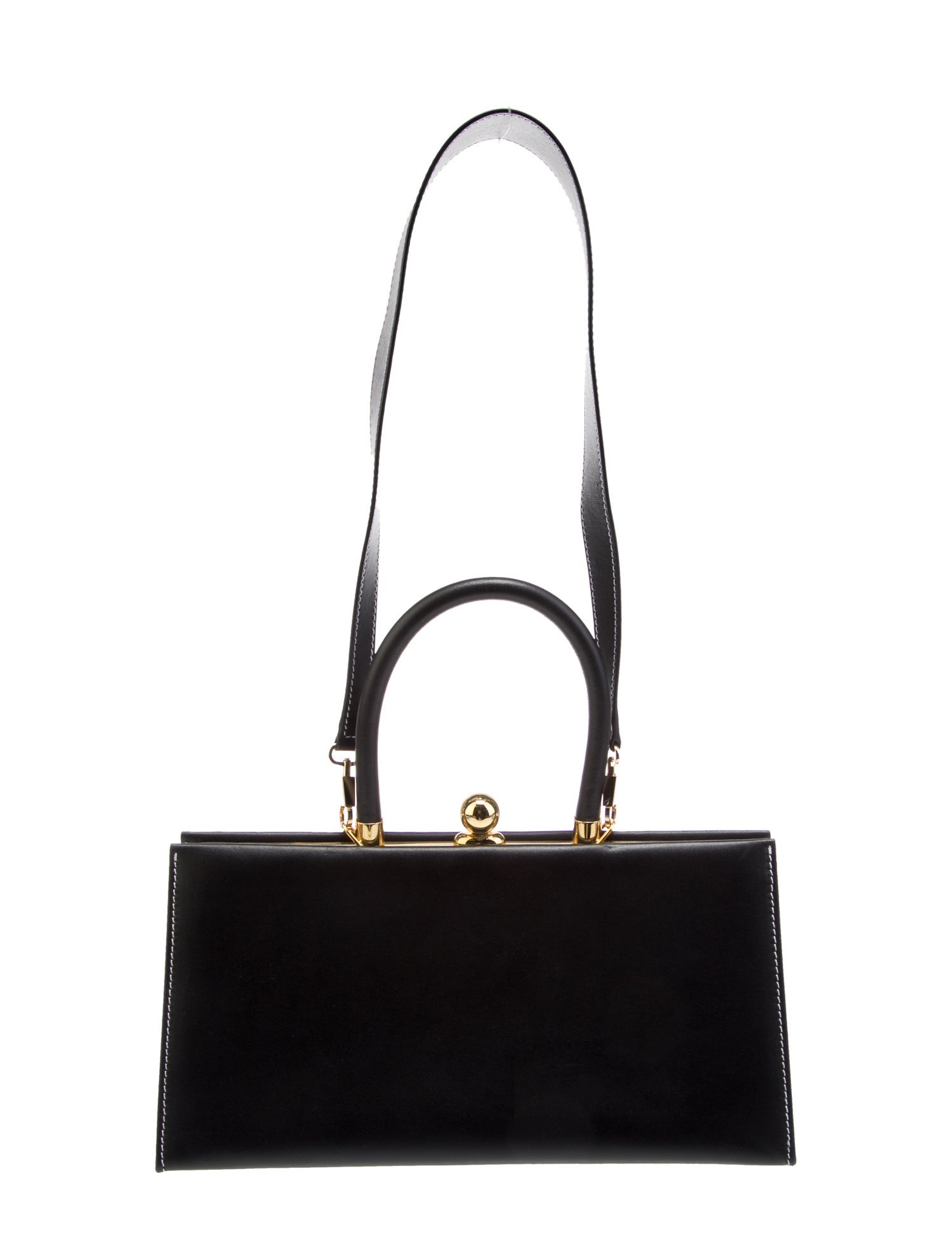 Ratio et Motus Leather Top Handle Bag