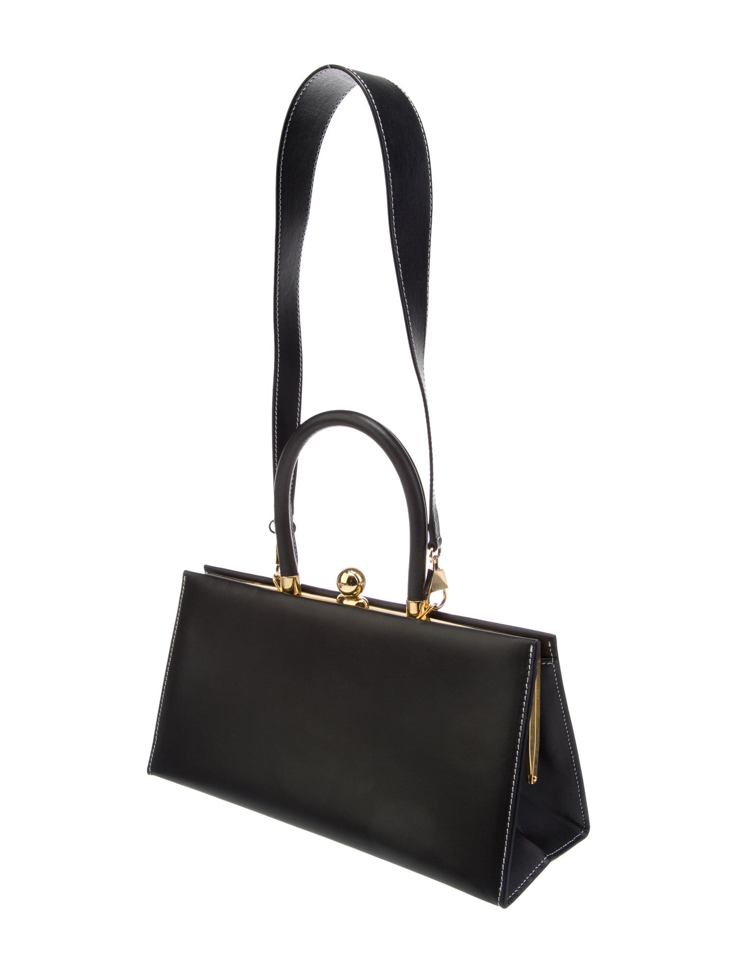 Ratio et Motus Leather Top Handle Bag