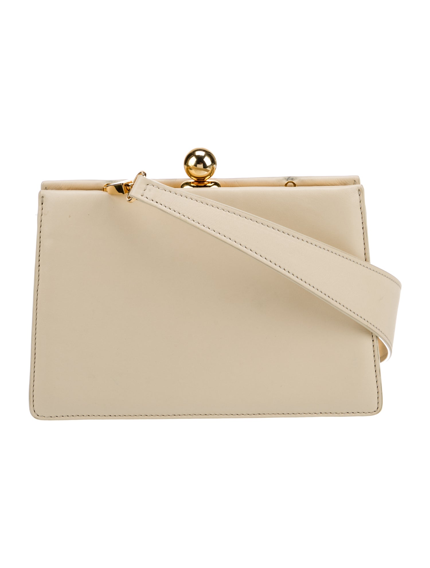 Ratio et Motus Leather Shoulder Bag