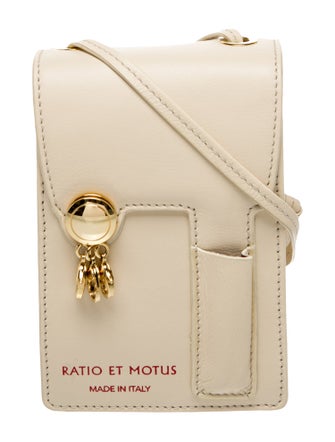 Ratio et Motus Leather Shoulder Bag