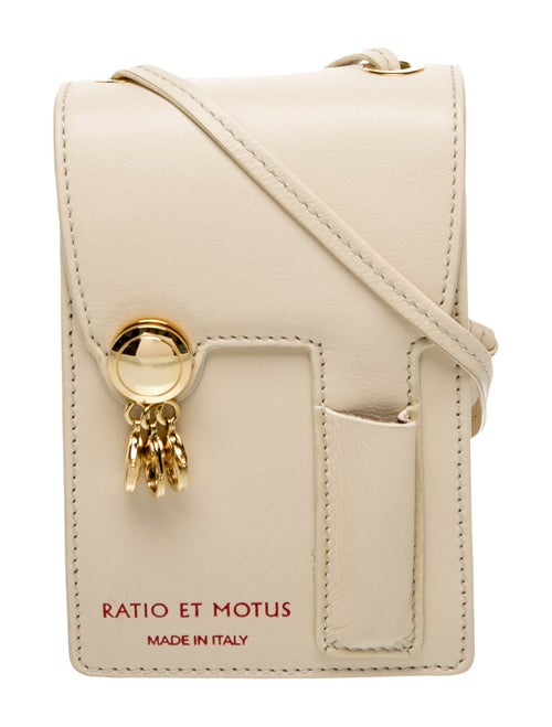 Ratio et Motus Leather Shoulder Bag