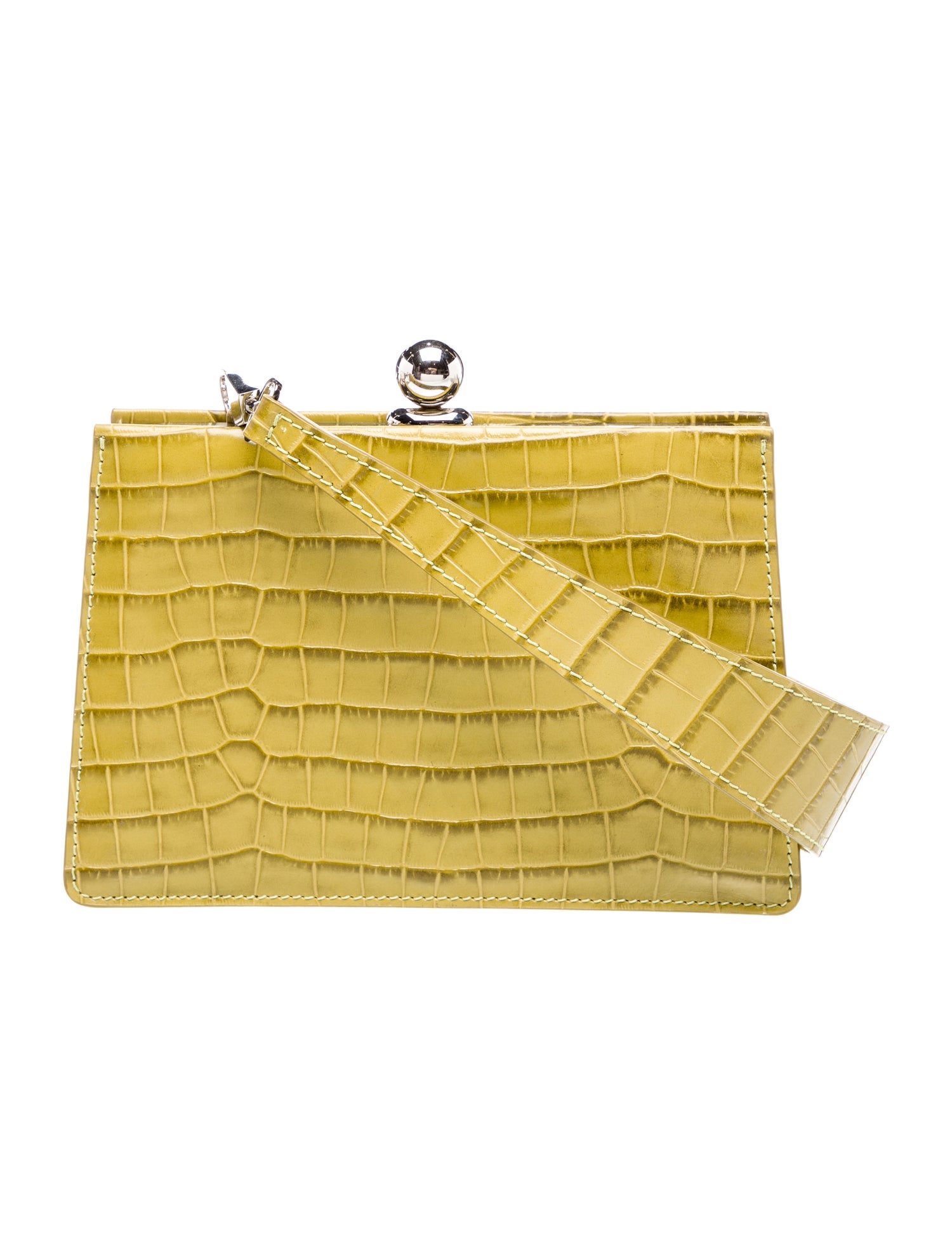 Ratio et Motus Embossed Leather Crossbody Bag