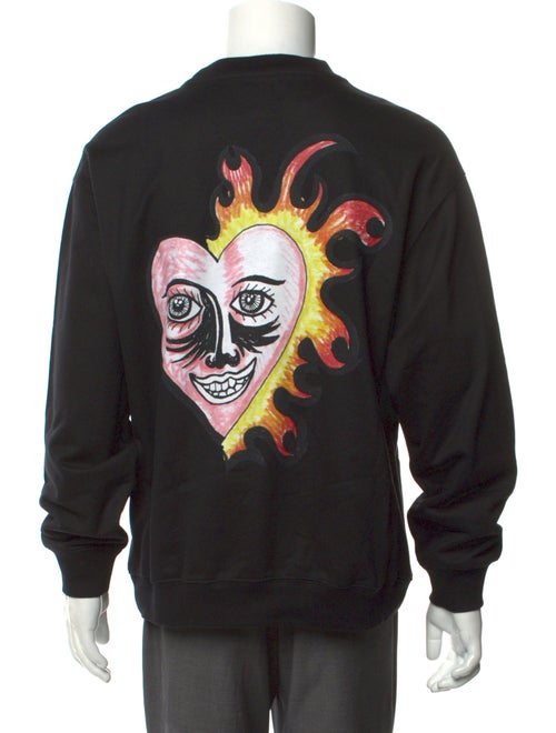 Rassvet Graphic Print Crew Neck Sweatshirt