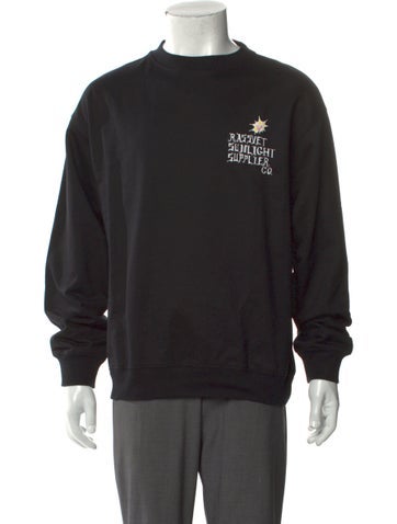 Rassvet Sweatshirts & Hoodies Graphic Print Crew Neck Sweatshirt S