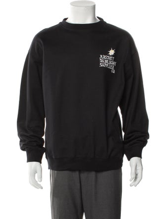 Rassvet Graphic Print Crew Neck Sweatshirt