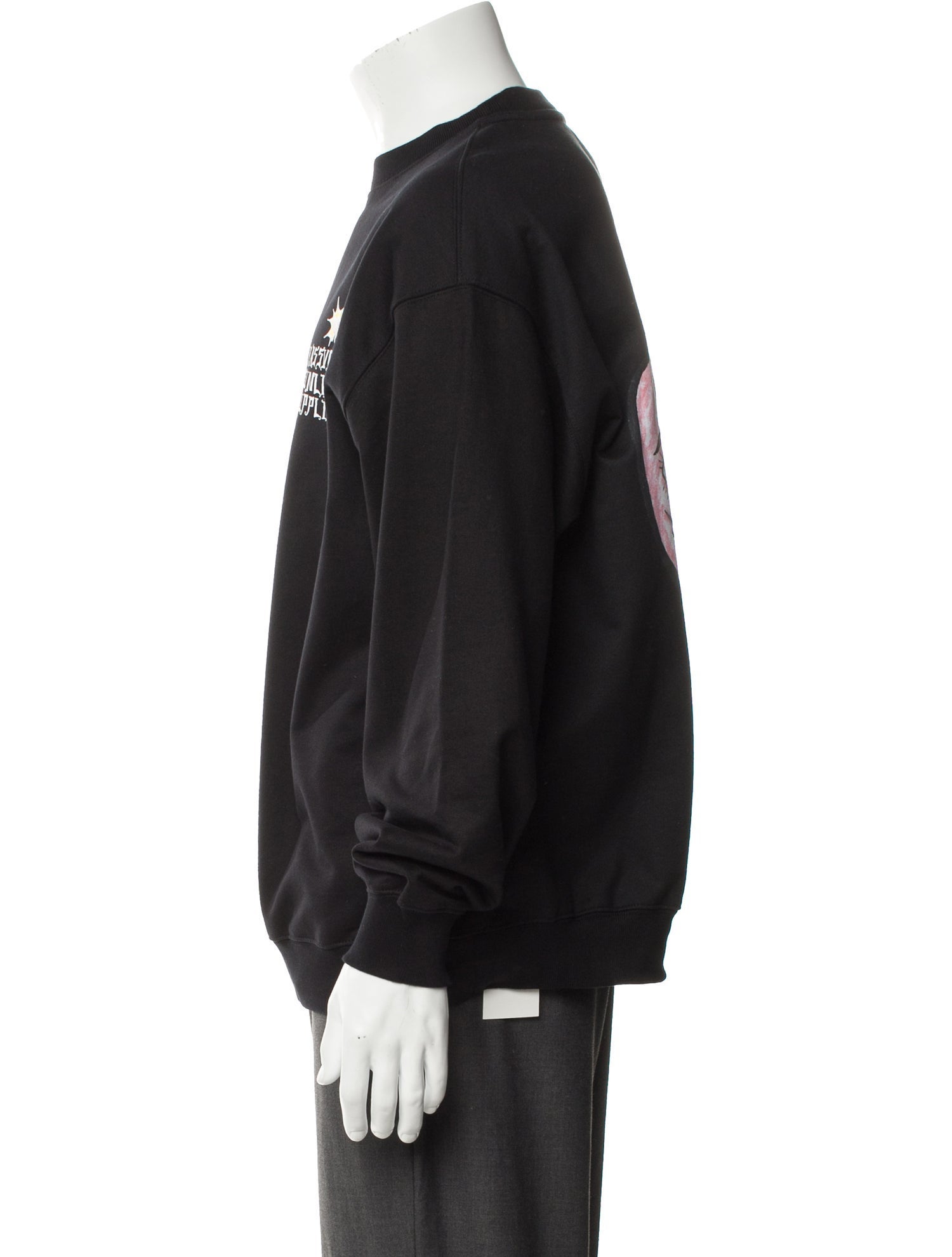 Rassvet Graphic Print Crew Neck Sweatshirt