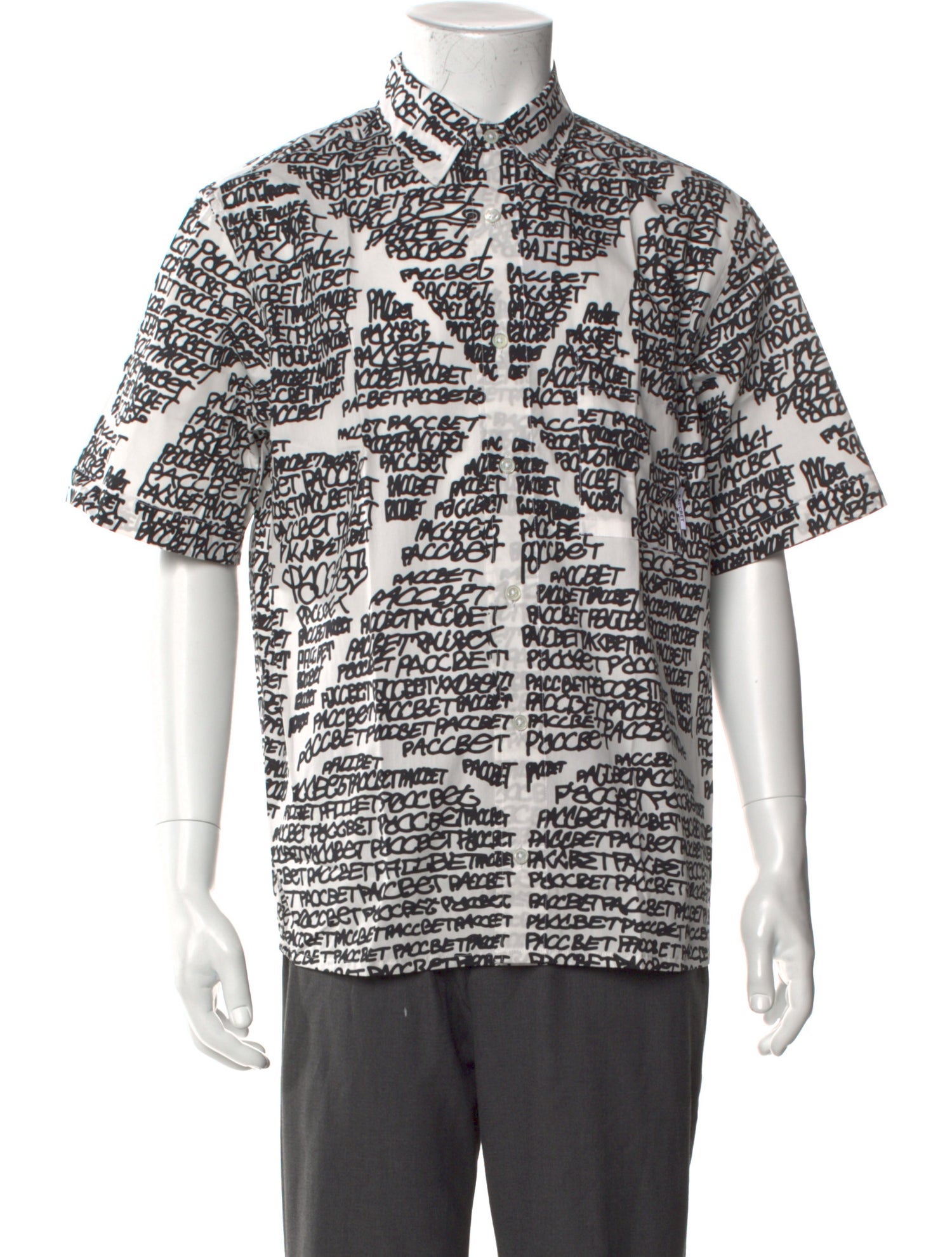 PACCBET Printed Short Sleeve Shirt w/ Tags