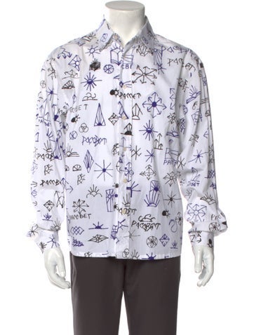 Rassvet Casual Shirts Graphic Print Long Sleeve Shirt M