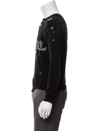 Unravel Project Distressed Graphic Sweatshirt