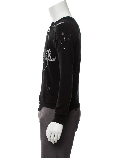Unravel Project Distressed Graphic Sweatshirt