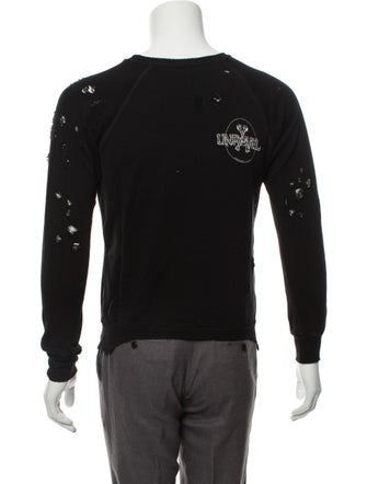 Unravel Project Distressed Graphic Sweatshirt