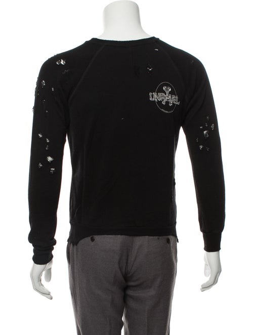 Unravel Project Distressed Graphic Sweatshirt