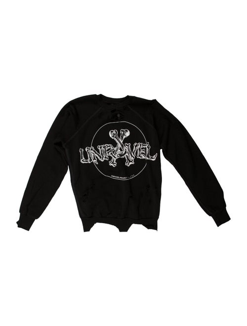 Unravel Project Graphic Crew Neck Sweatshirt