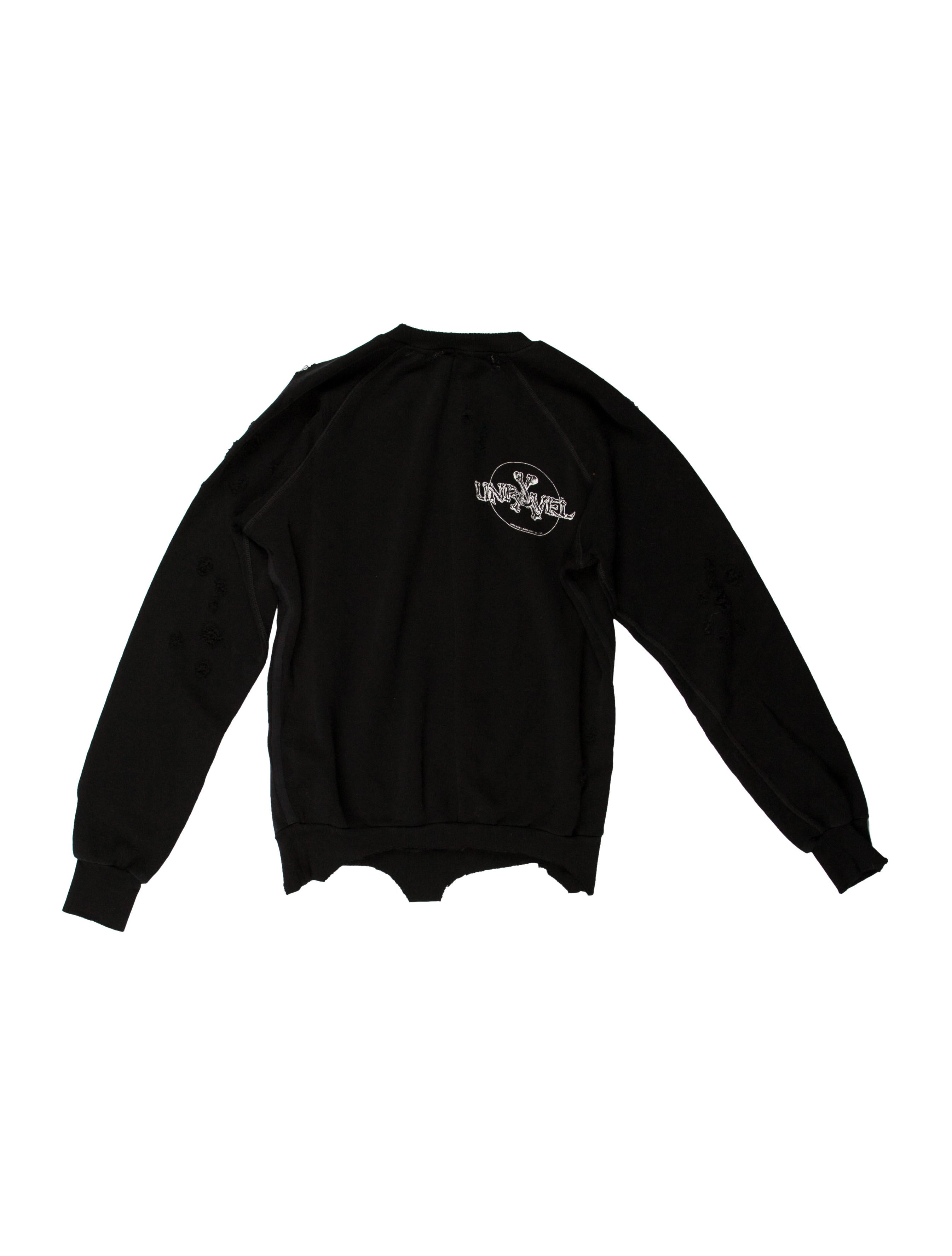 Unravel Project Graphic Crew Neck Sweatshirt