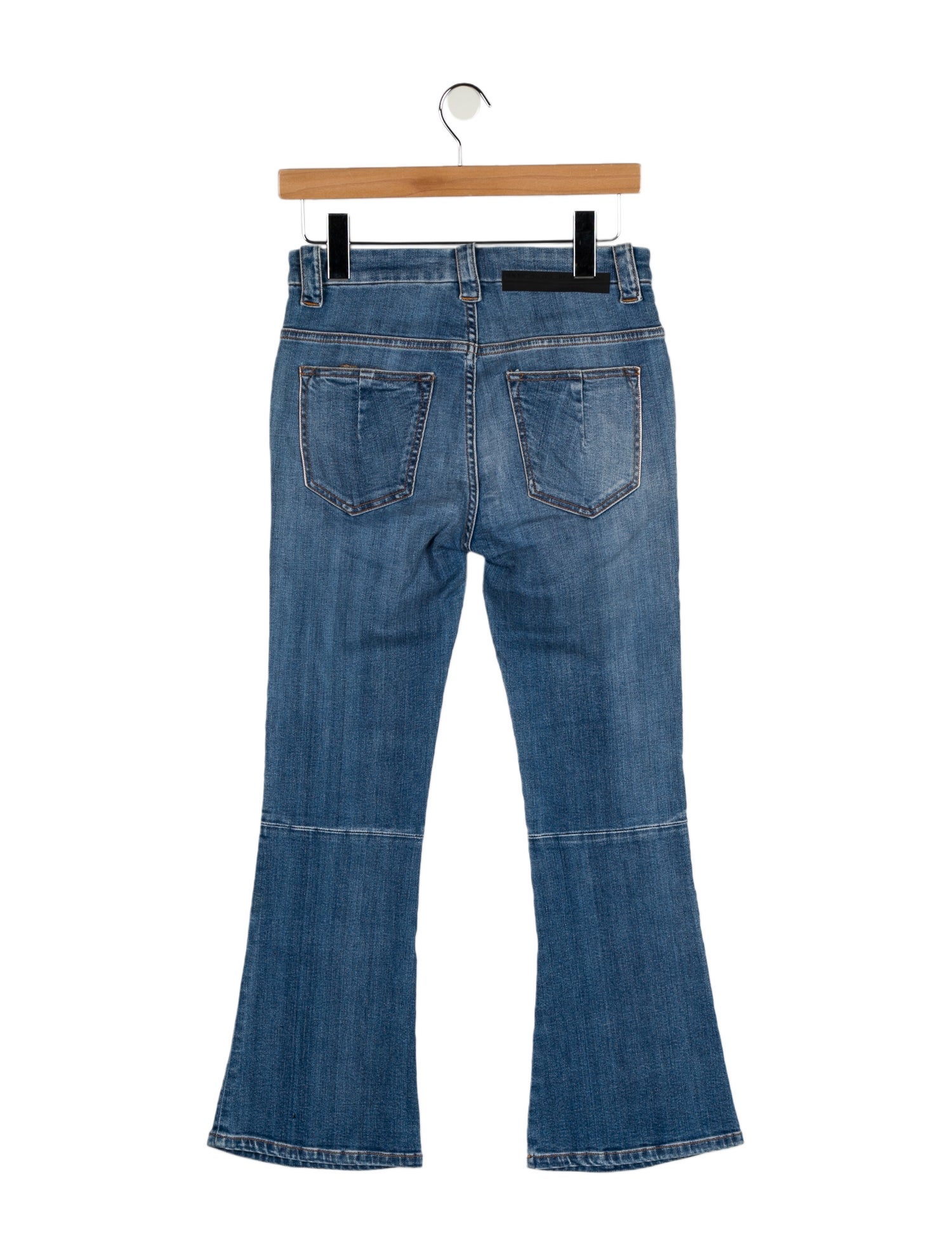 Unravel Project Mid-Rise Wide Leg Jeans