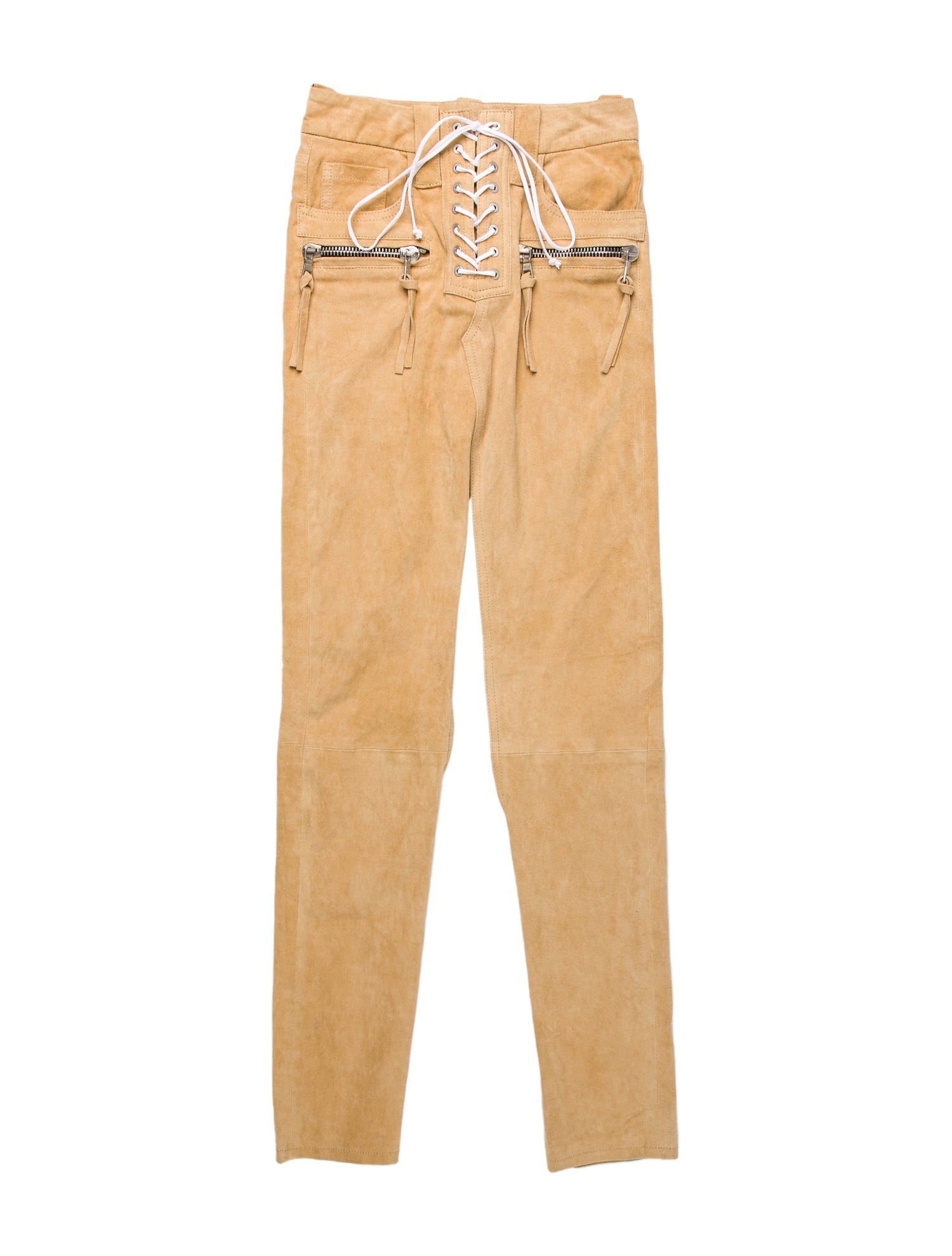 Unravel Project Leather Midi Length Skirt