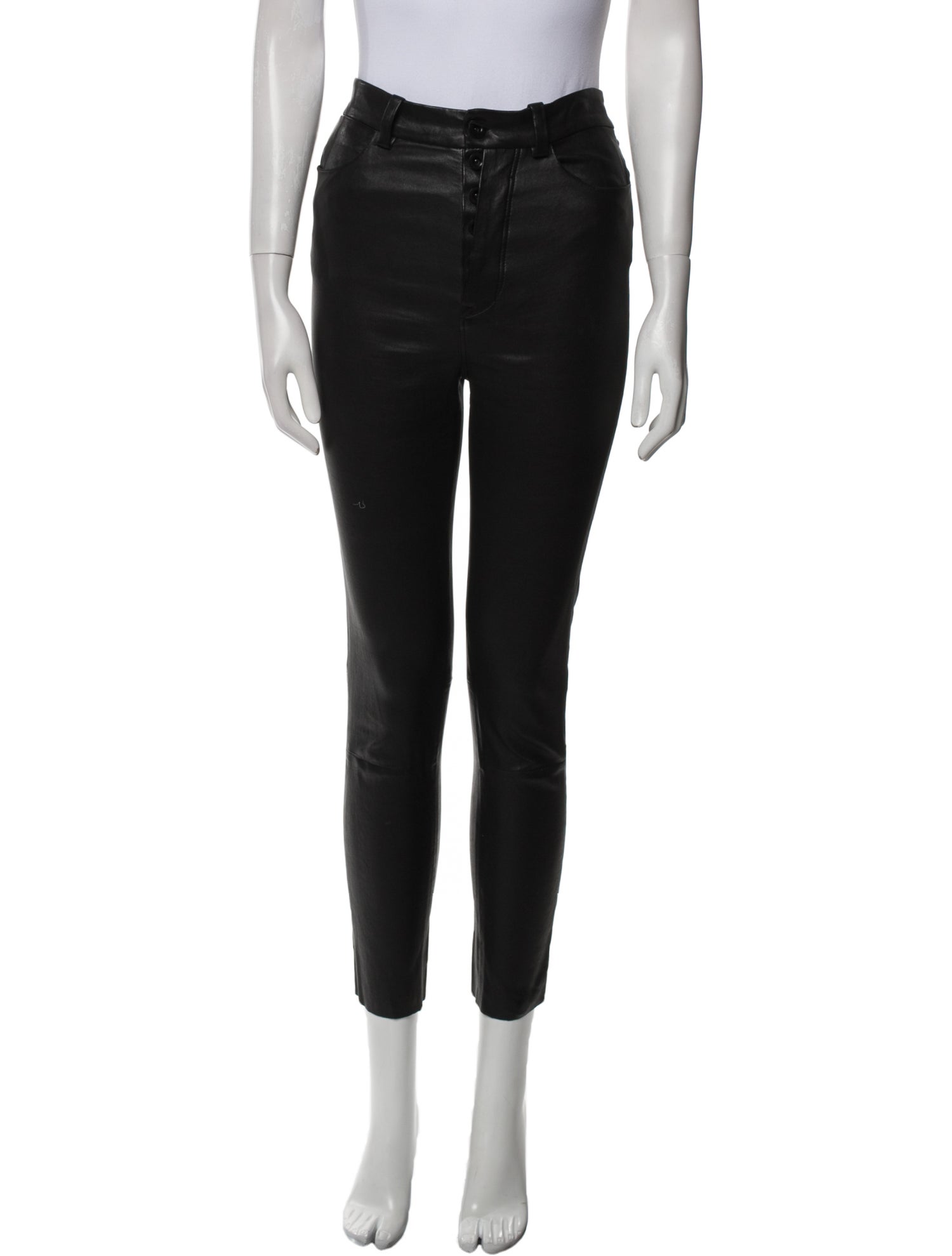 Unravel Project Leather Skinny Leg Pants