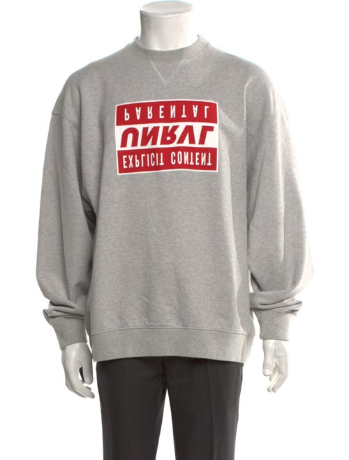 Unravel Project Graphic Print Crew Neck Sweatshirt