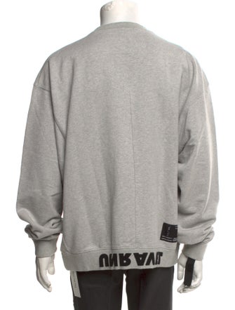 Unravel Project Graphic Print Crew Neck Sweatshirt