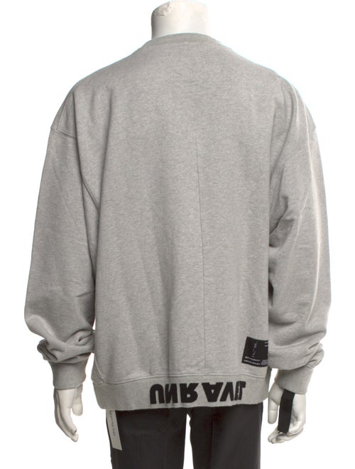 Unravel Project Graphic Print Crew Neck Sweatshirt