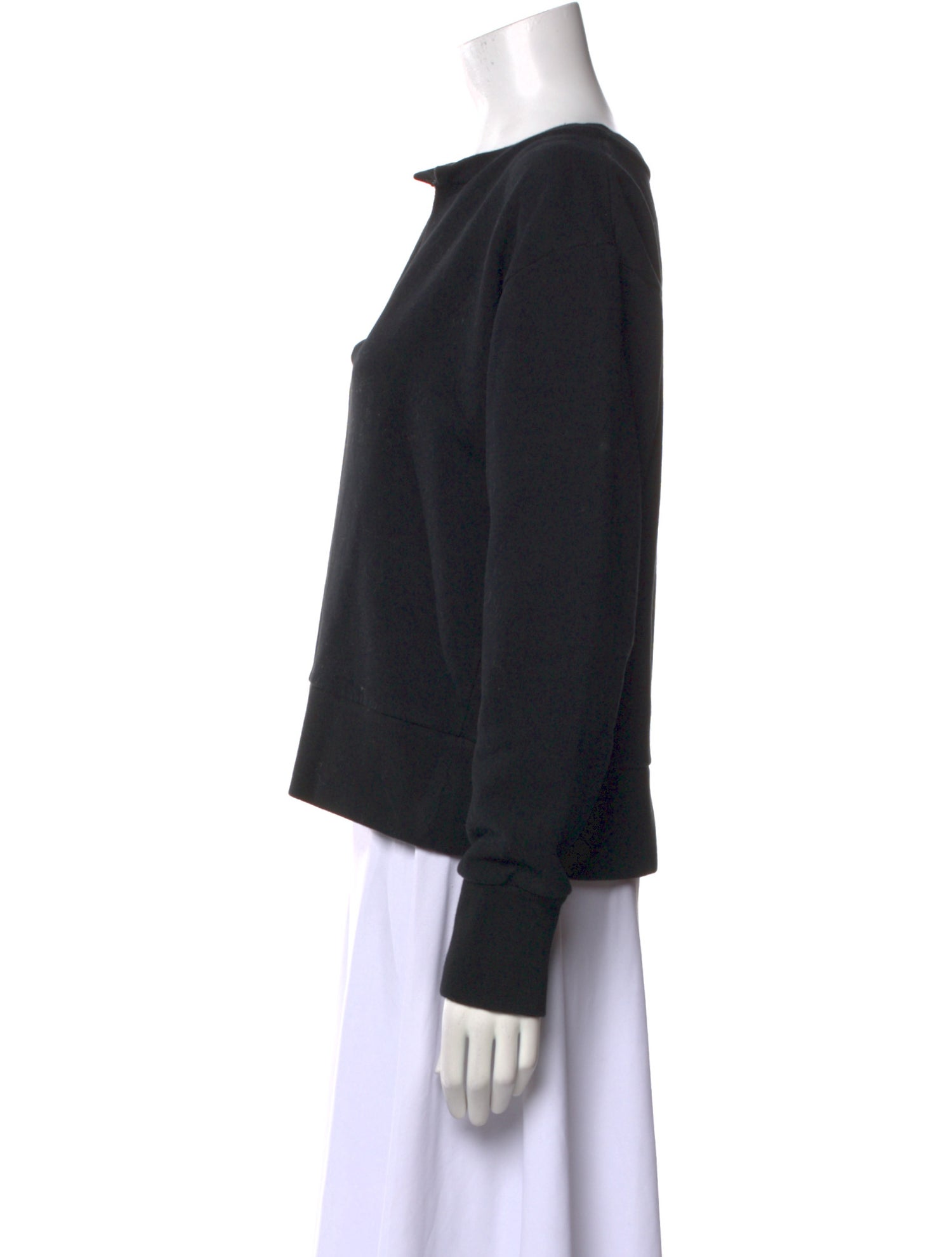 Unravel Project V-Neck Long Sleeve Sweatshirt