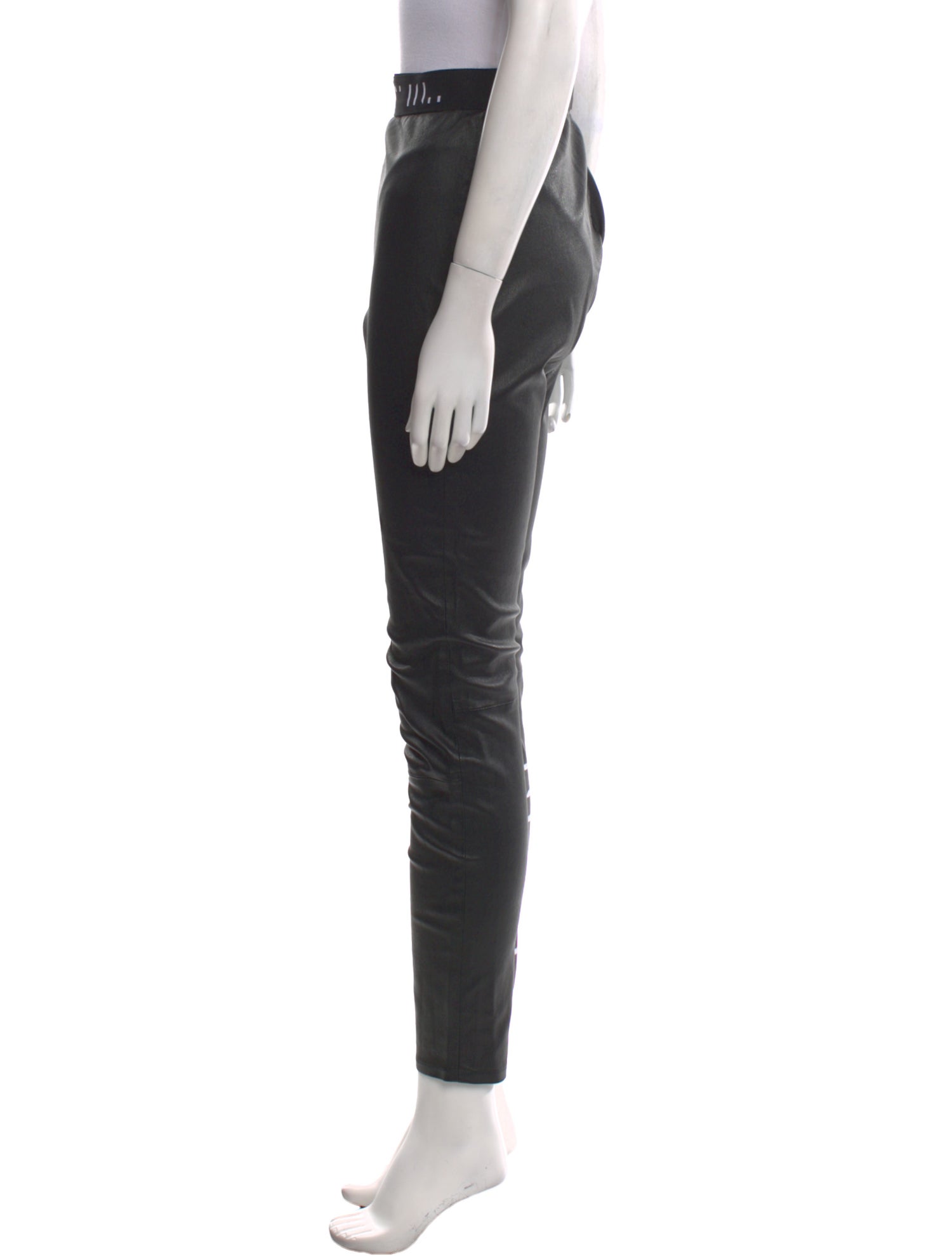 Unravel Project Leather Skinny Leg Pants