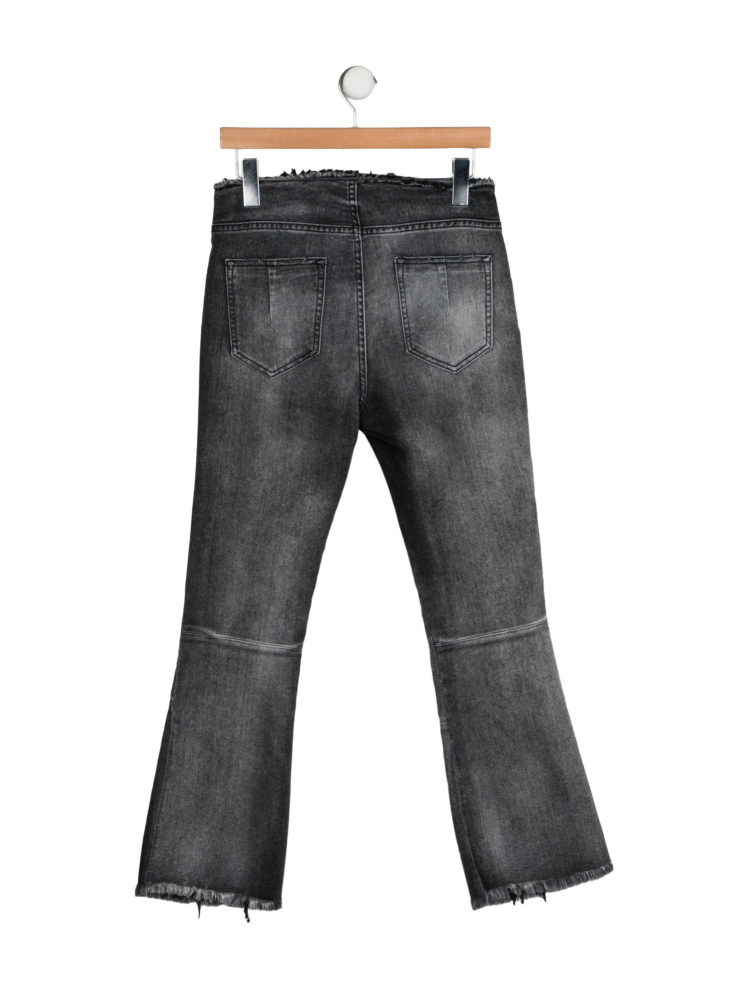 Unravel Project Mid-Rise Straight Leg Jeans