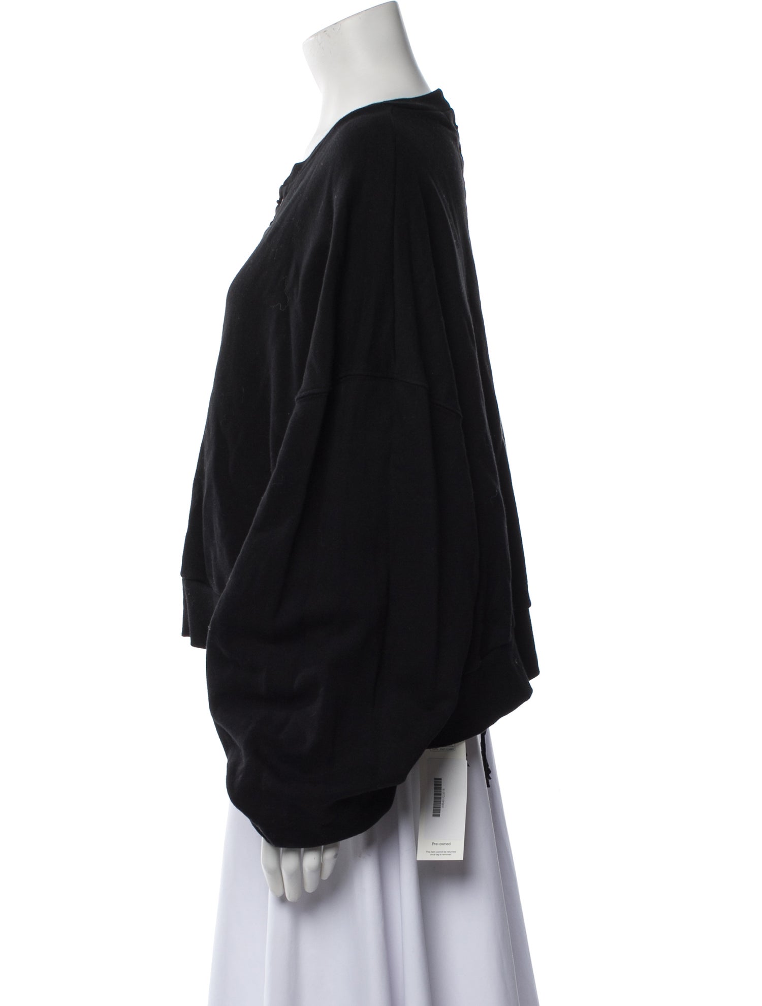 Unravel Project V-Neck Long Sleeve Sweatshirt