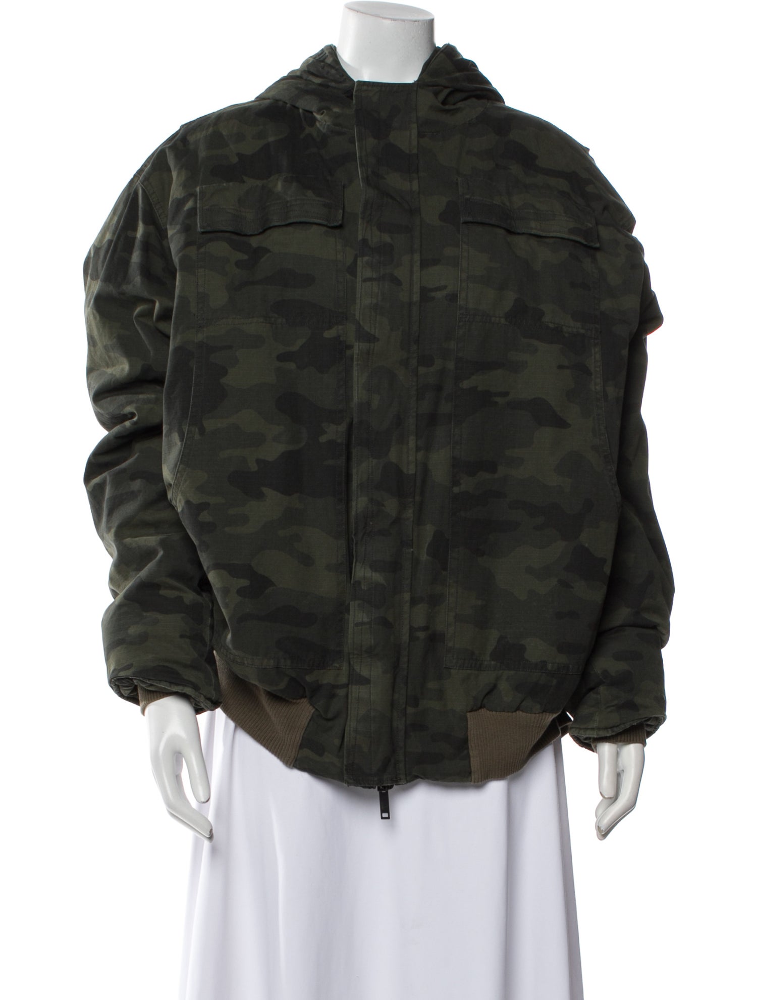 Unravel Project Camouflage Print Jacket