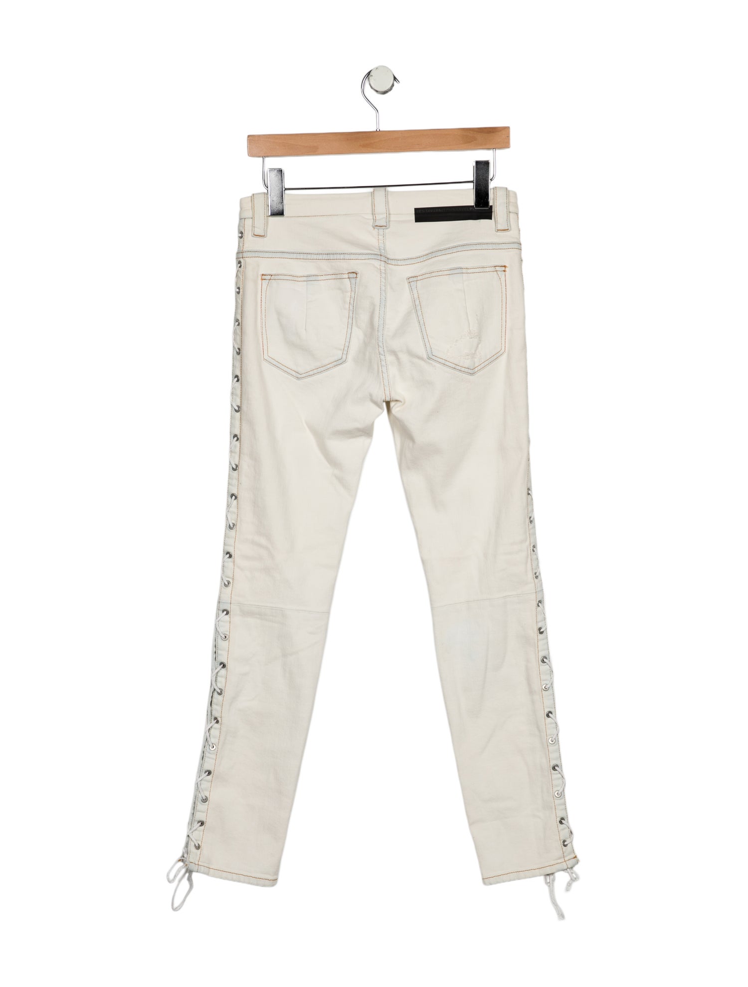 Unravel Project Mid-Rise Skinny Leg Jeans