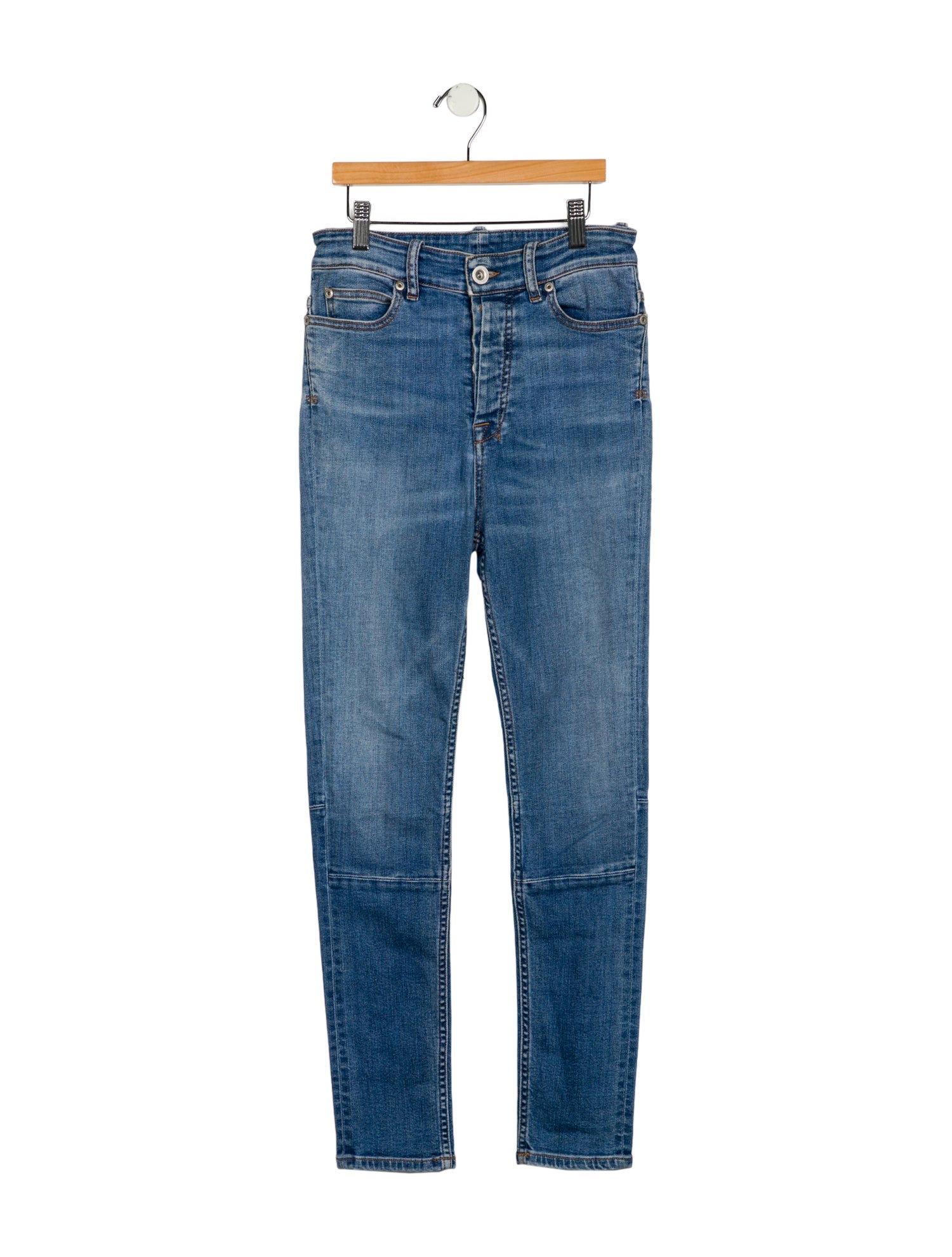 Unravel Project High-Rise Skinny Leg Jeans