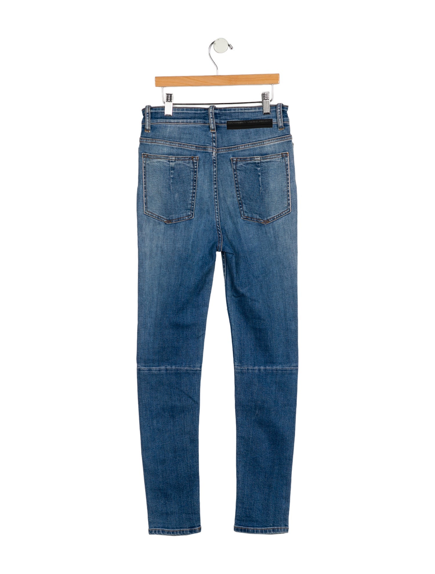 Unravel Project High-Rise Skinny Leg Jeans