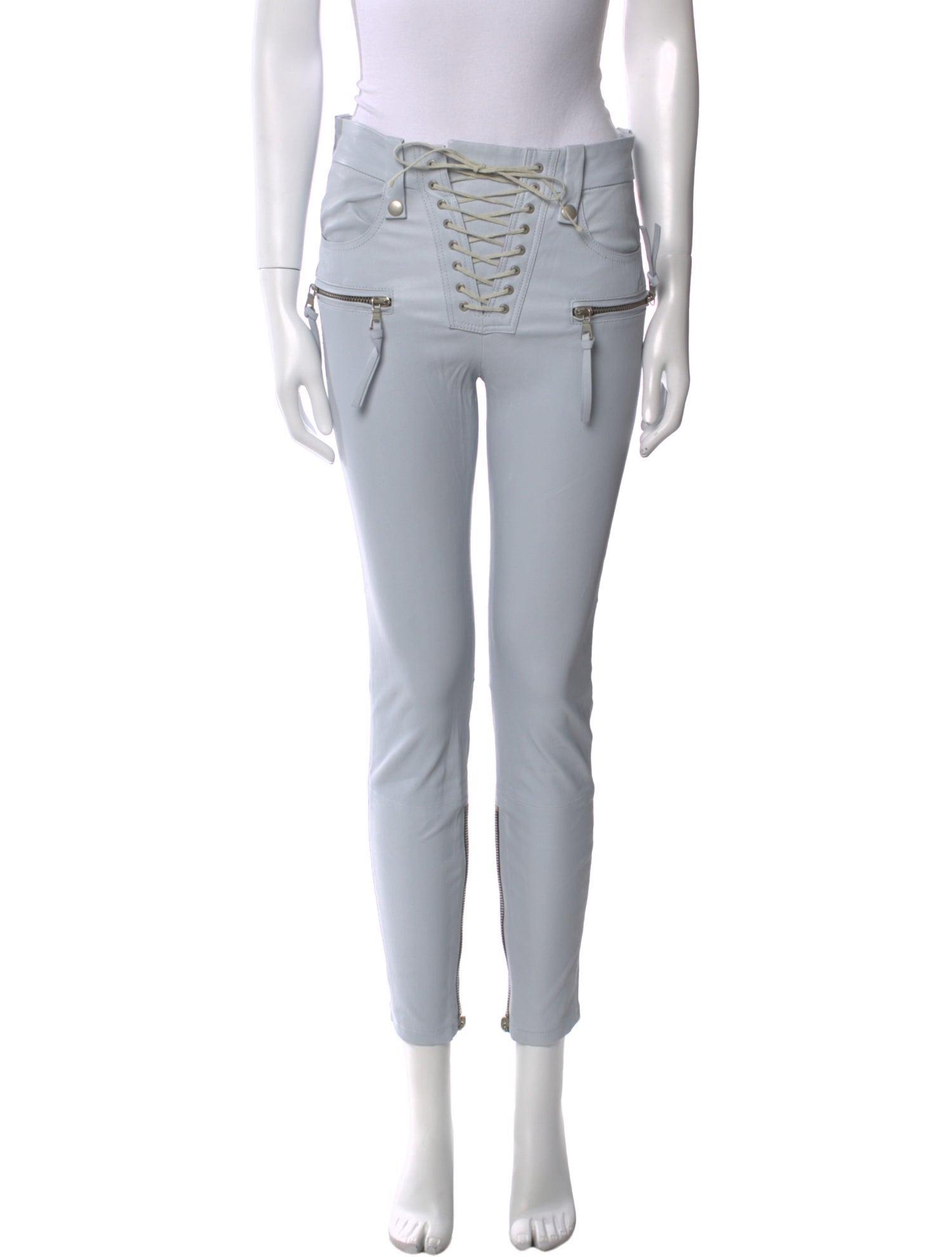 Unravel Project Leather Straight Leg Pants w/ Tags