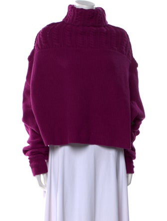 Unravel Project Wool Turtleneck Sweater