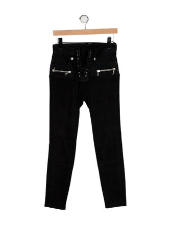 Unravel Project Mid-Rise Skinny Leg Jeans