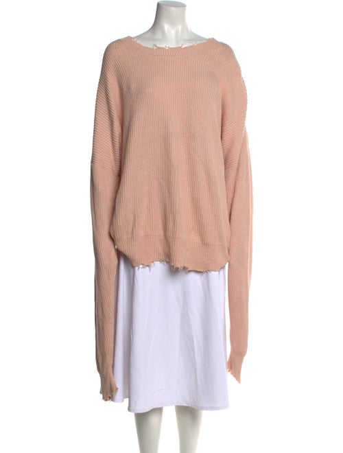 Unravel Project Scoop Neck Sweater