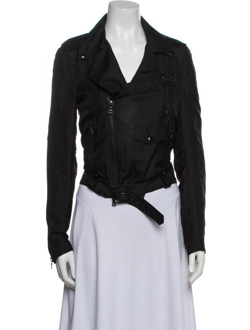 Unravel Project Silk Biker Jacket