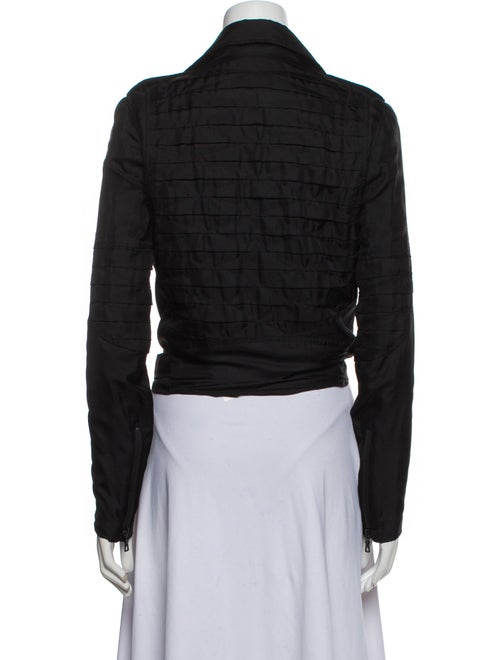 Unravel Project Silk Biker Jacket