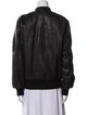Unravel Project Leather Bomber Jacket