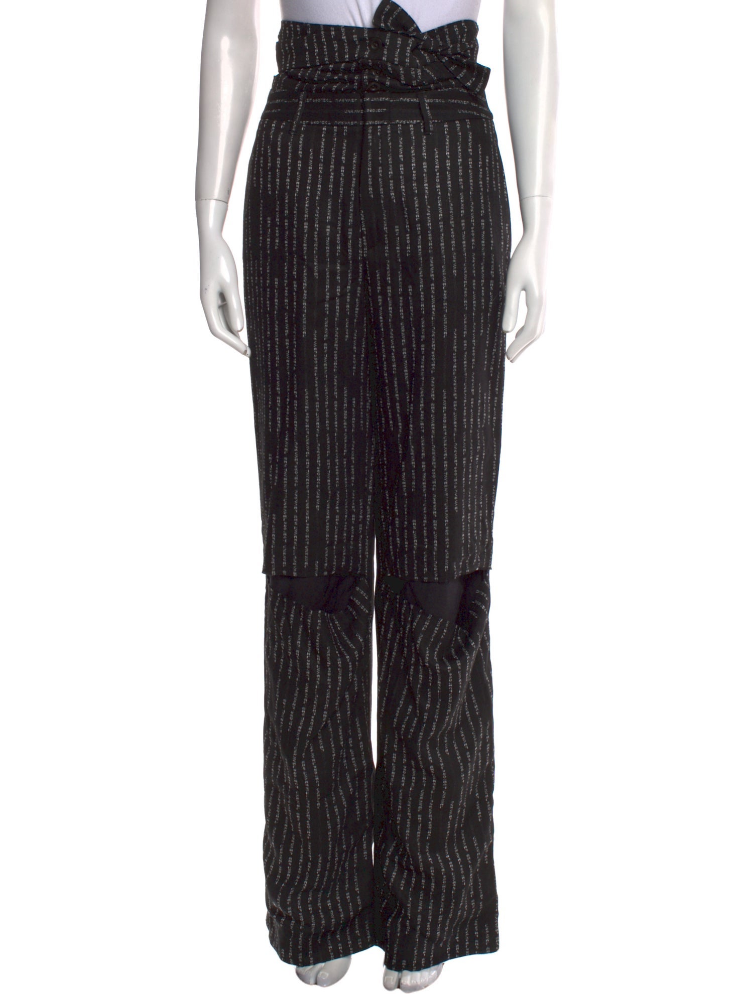 Unravel Project Striped Wide Leg Pants w/ Tags