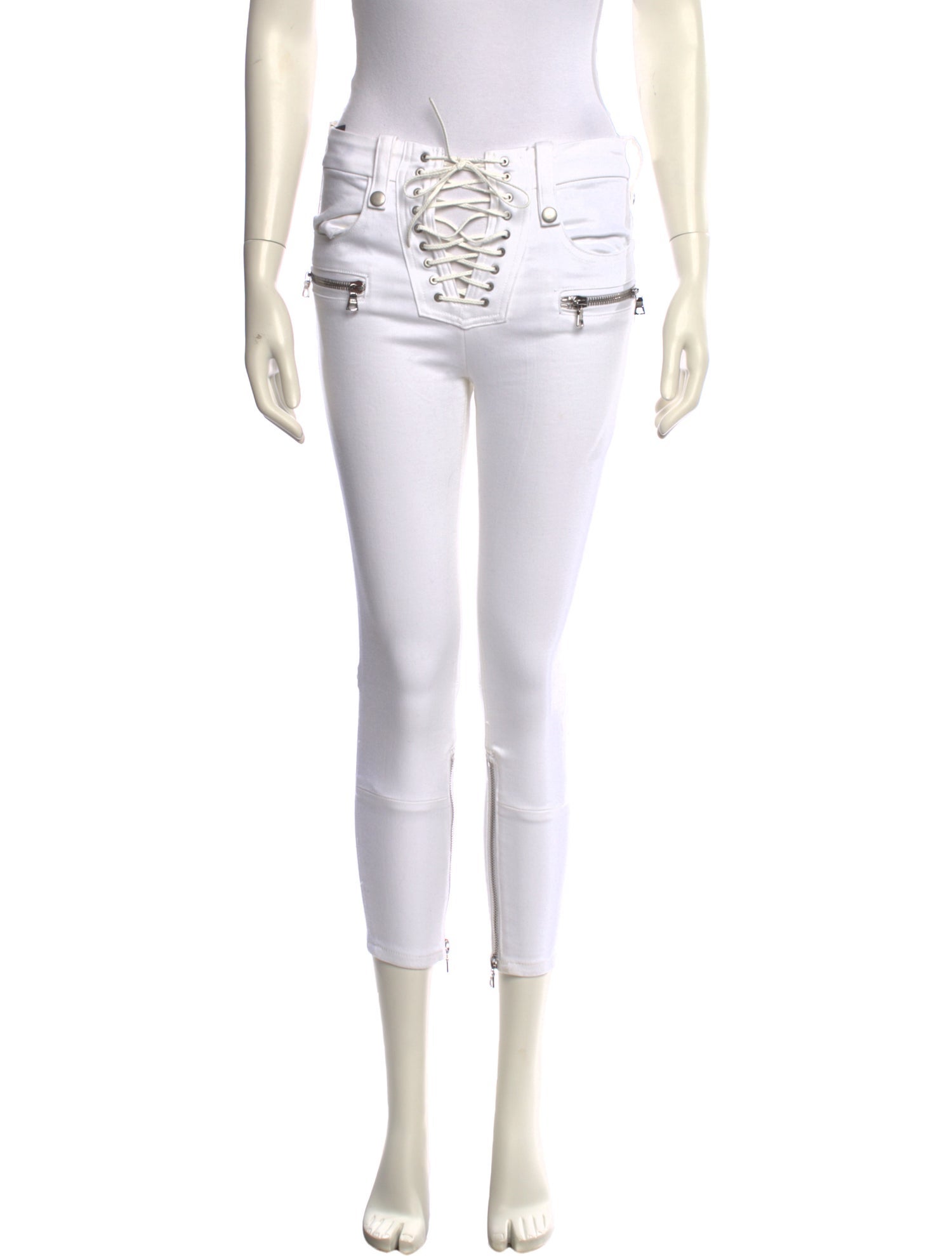Unravel Project Skinny Leg Pants