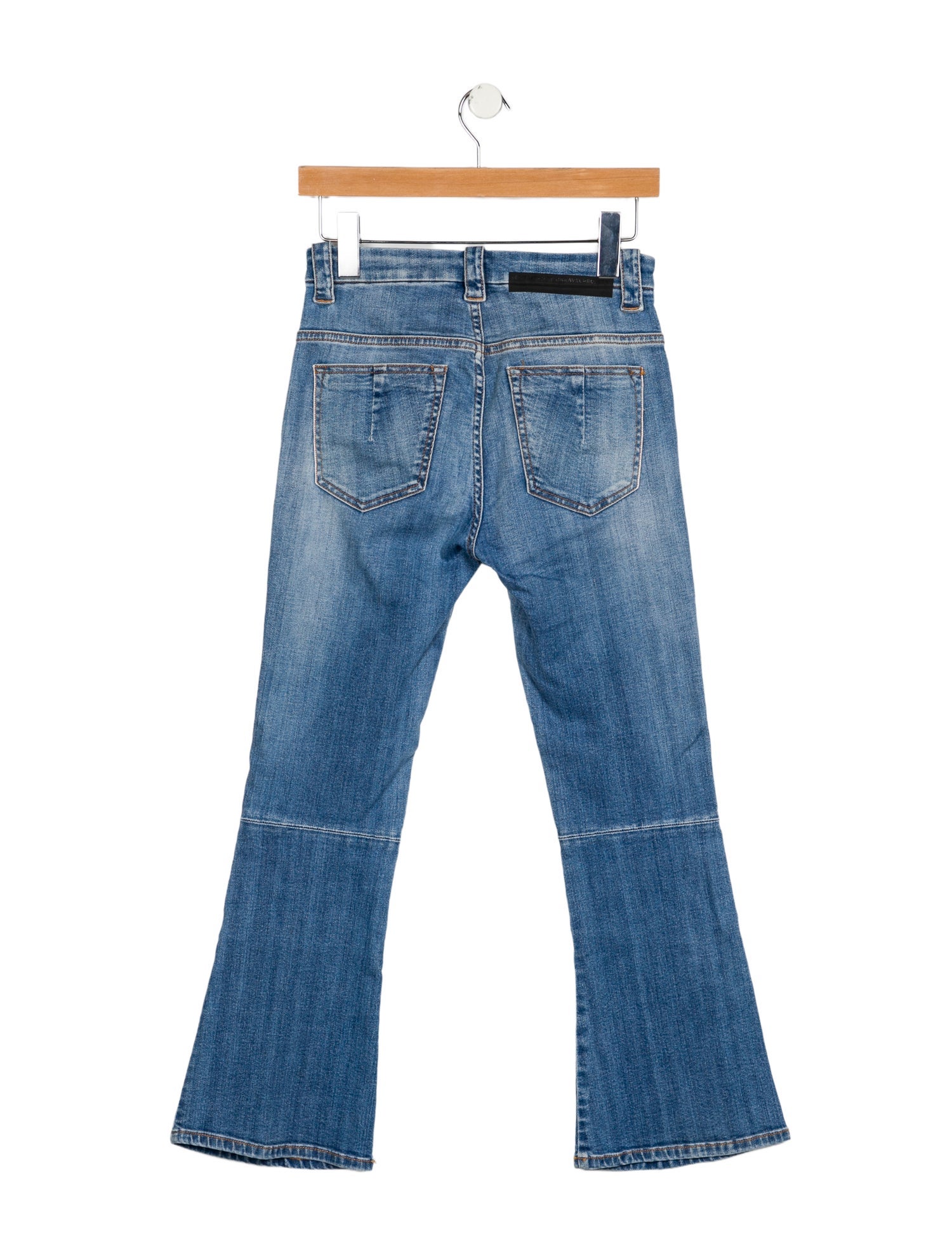 Unravel Project Mid-Rise Wide Leg Jeans