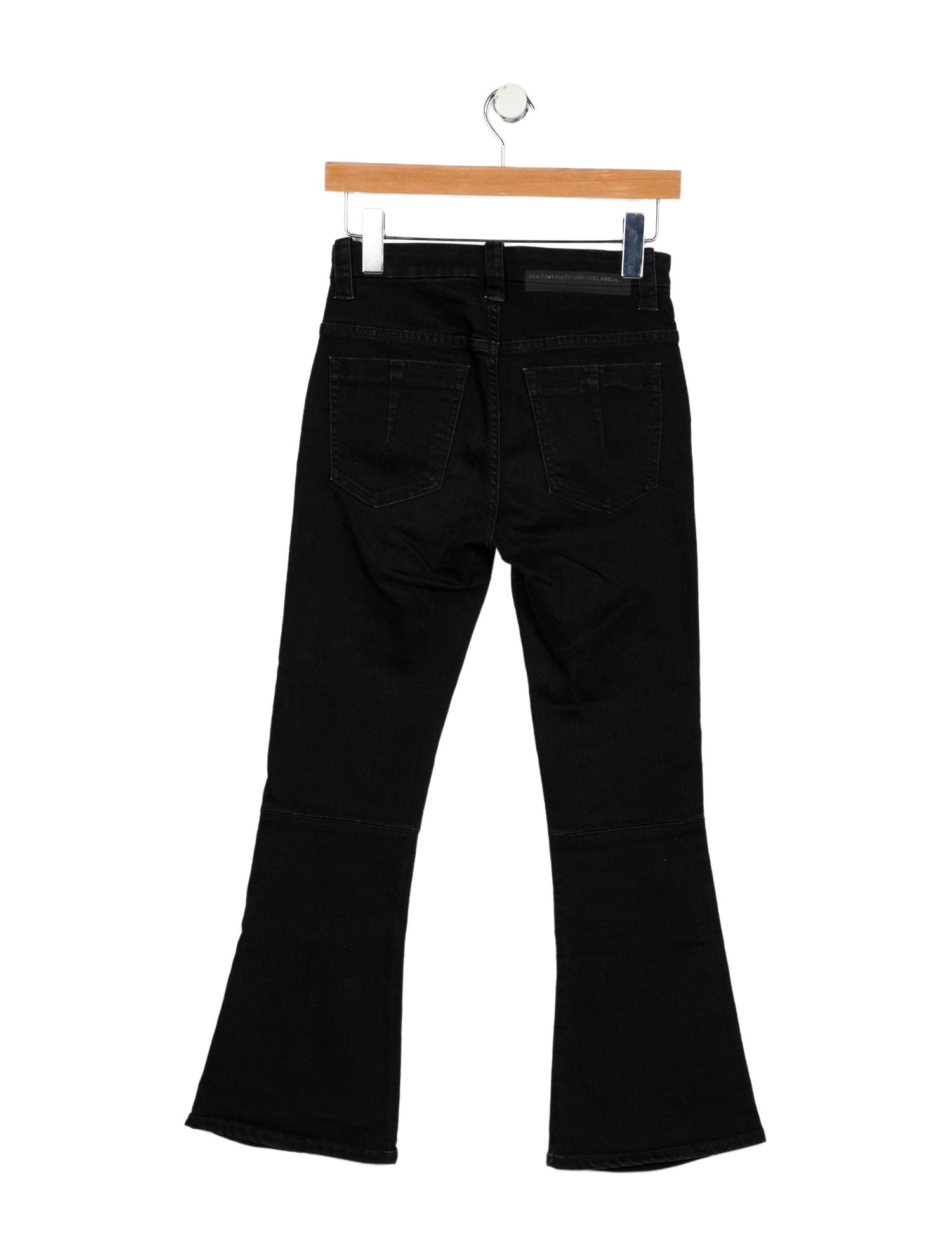 Unravel Project Mid-Rise Straight Leg Jeans