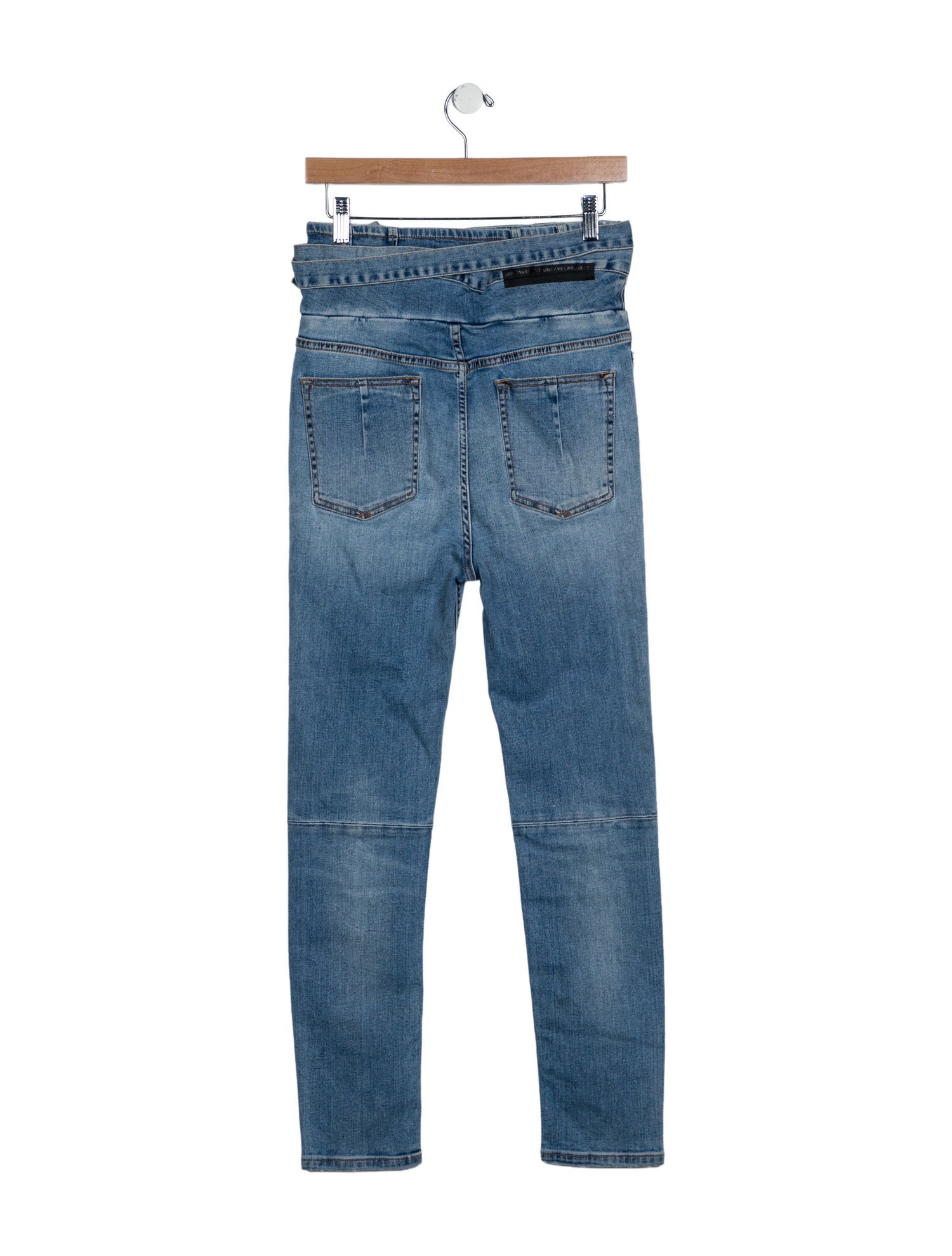Unravel Project High-Rise Skinny Leg Jeans