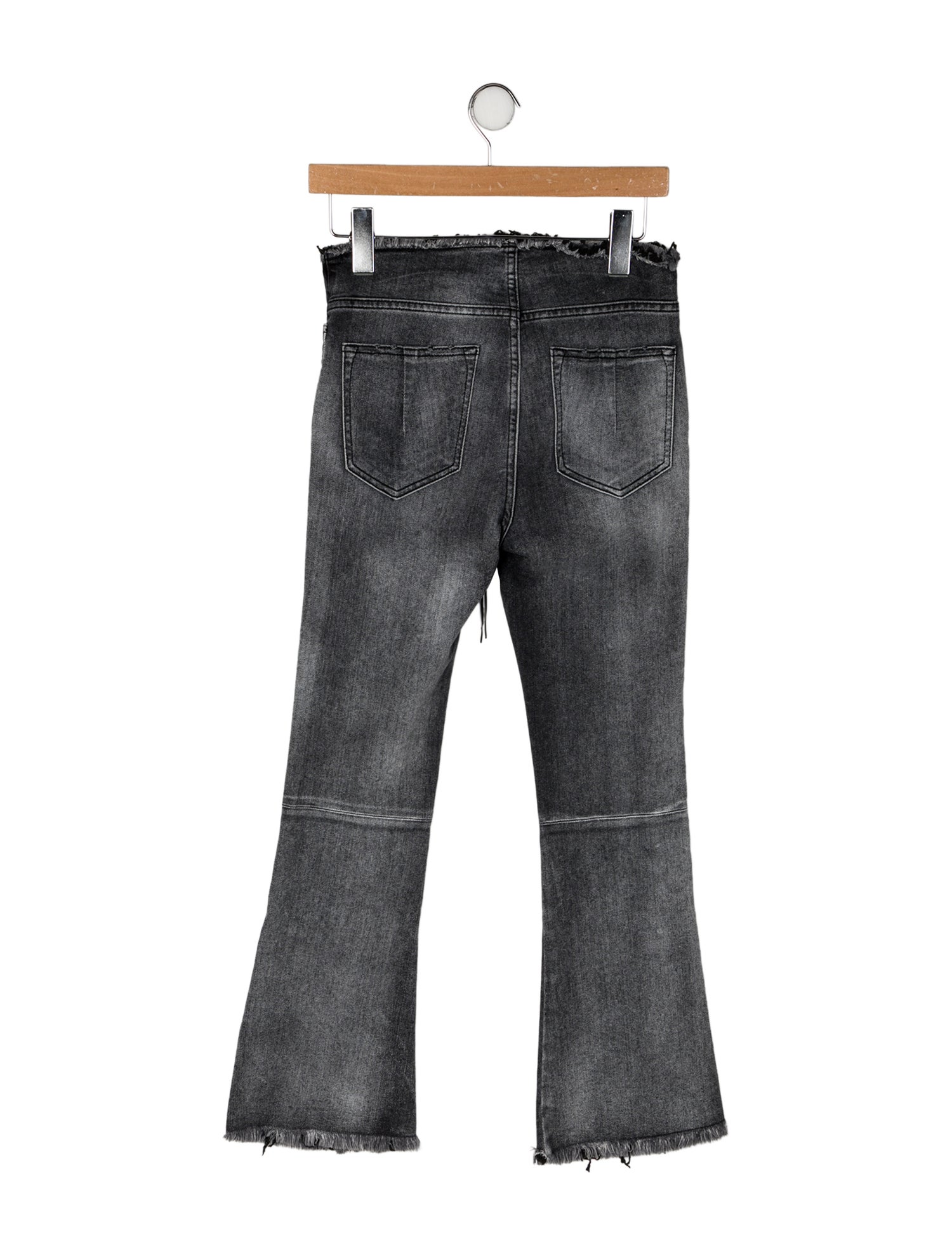 Unravel Project Mid-Rise Wide Leg Jeans