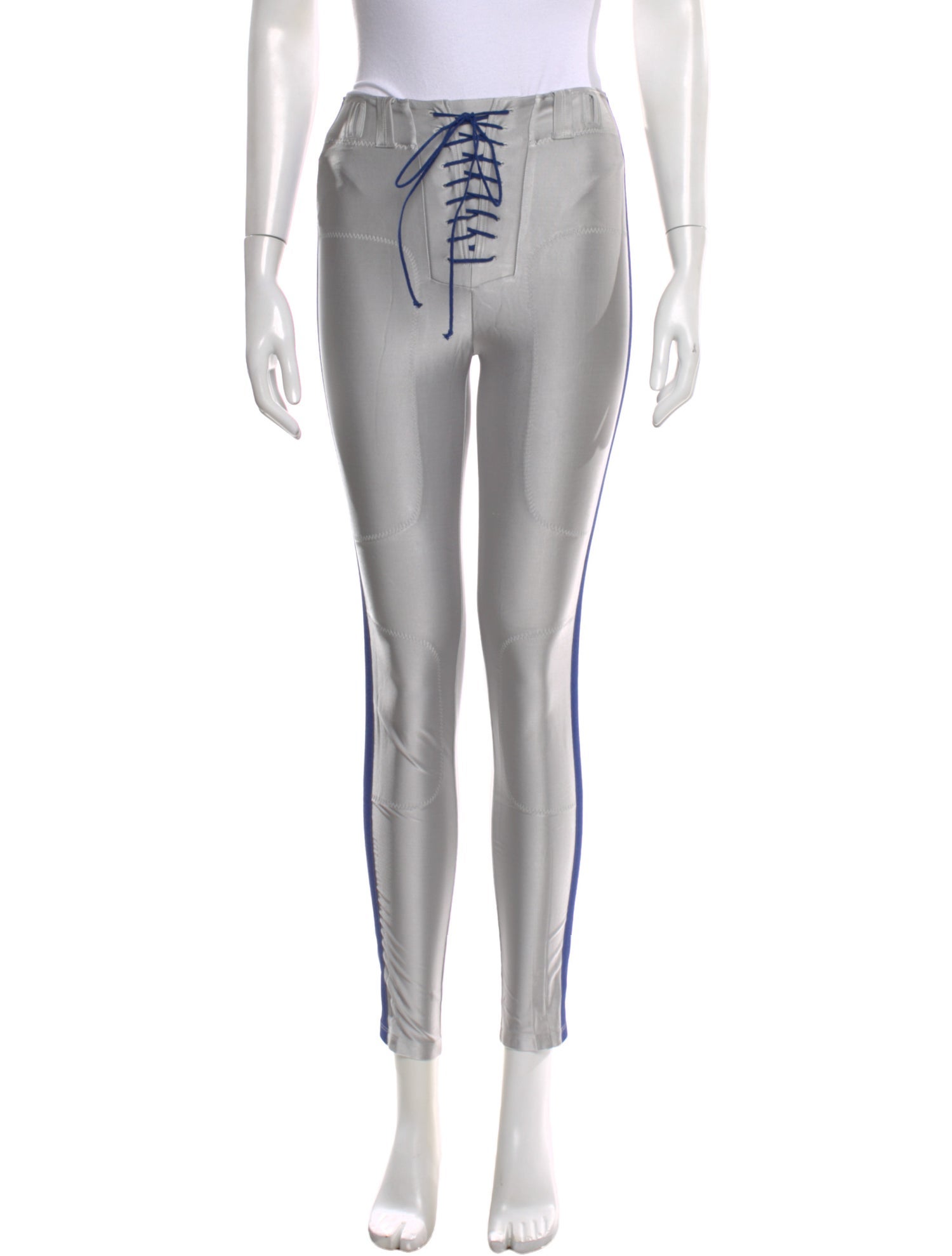 Unravel Project Striped Skinny Leg Pants