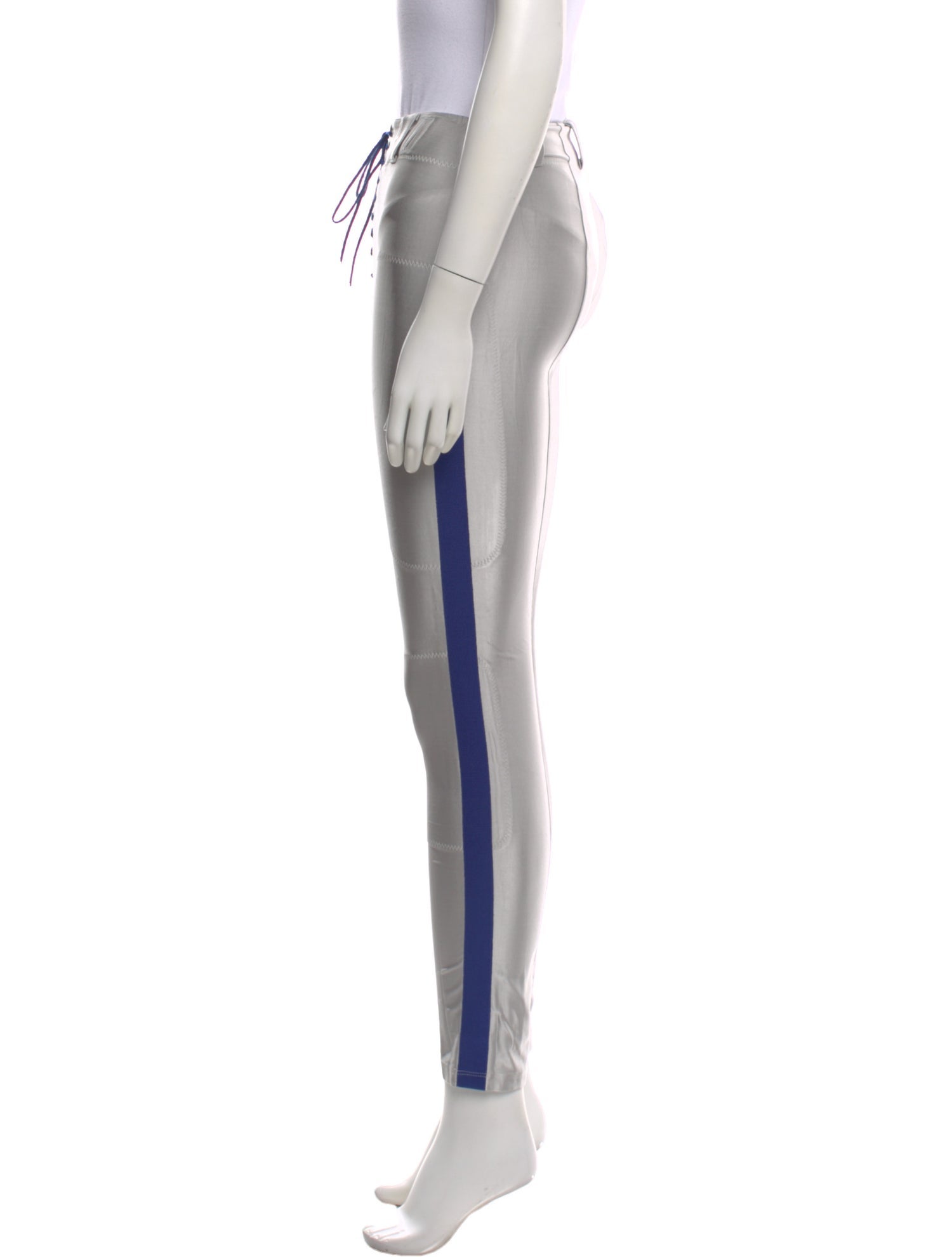 Unravel Project Striped Skinny Leg Pants