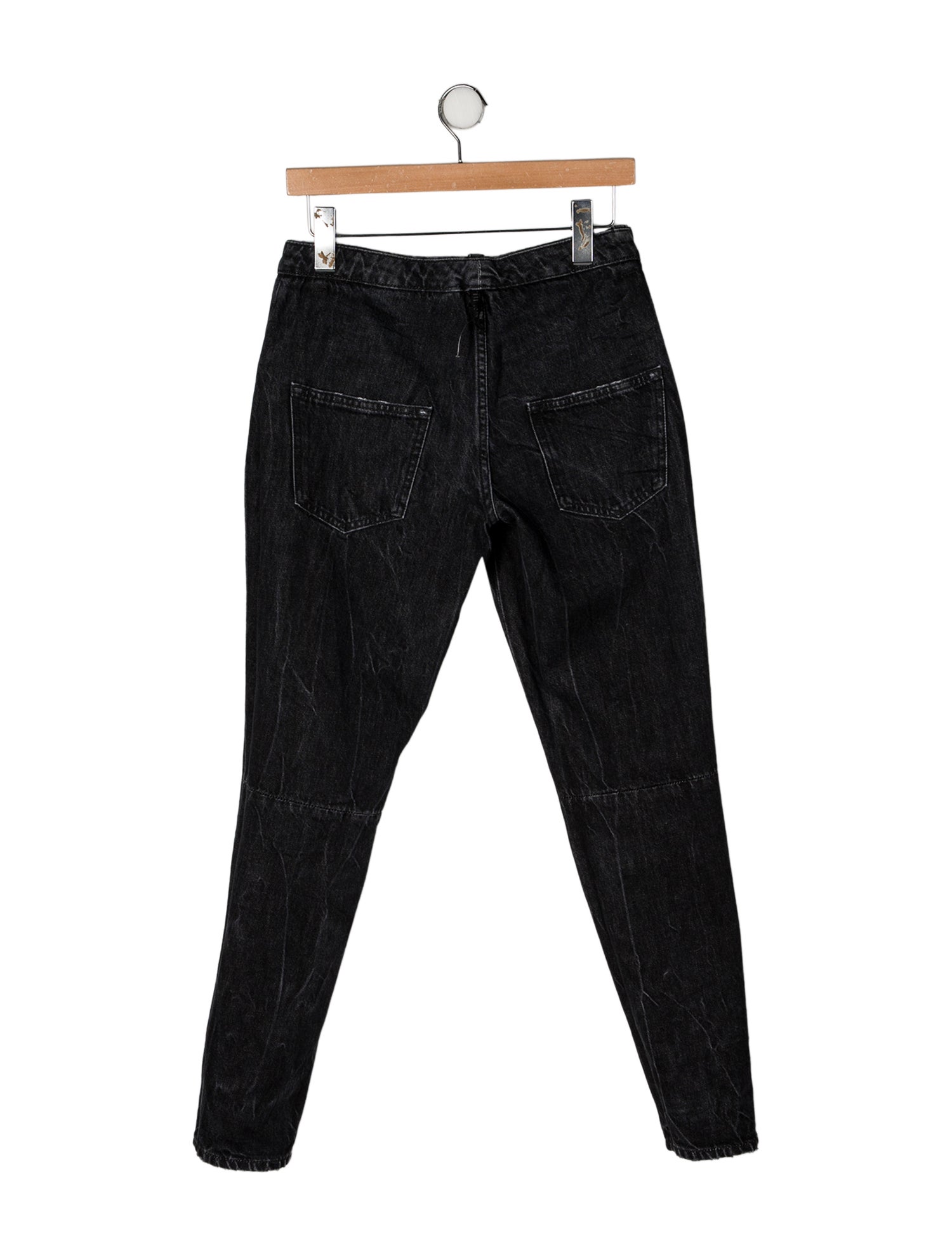Unravel Project High-Rise Straight Leg Jeans
